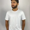 Camisa Algodão Branca Masculina