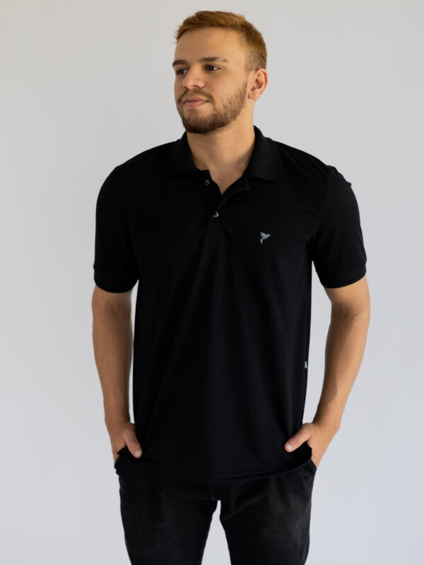 Camisa Polo Preta Masculina