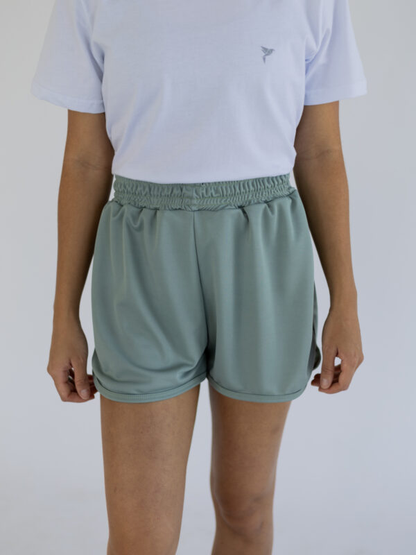 Short Feminino Cinza