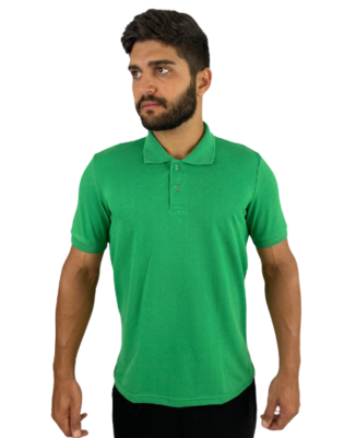 Camisa Polo Verde Masculina