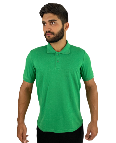 Camisa Polo Verde Masculina